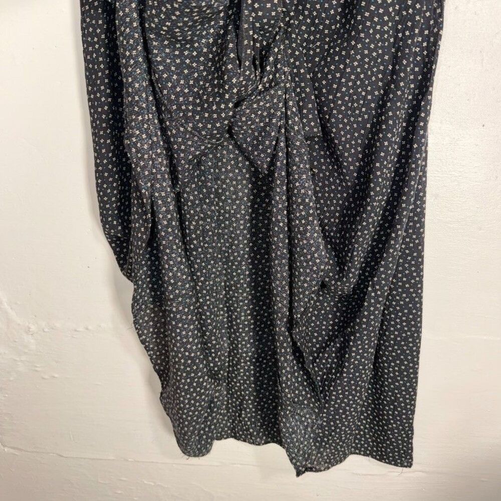 Vintage 90s Maxi Dress Size 4 Boho Paisley Floral Grunge E.D. Michaels Petite - Picture 5 of 12